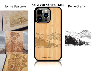 INDIVIDUEL iPhone 14 Pro Max bambou plastique